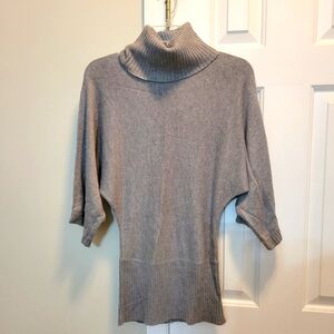 Cozy Gray Turtleneck Sweater